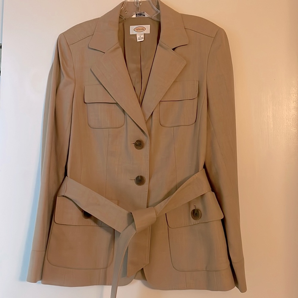 Talbots tan/camel 2 piece suit
